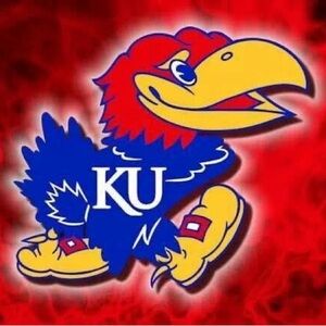 Kansas Jayhawks Sublimated Glass Sun Catcher